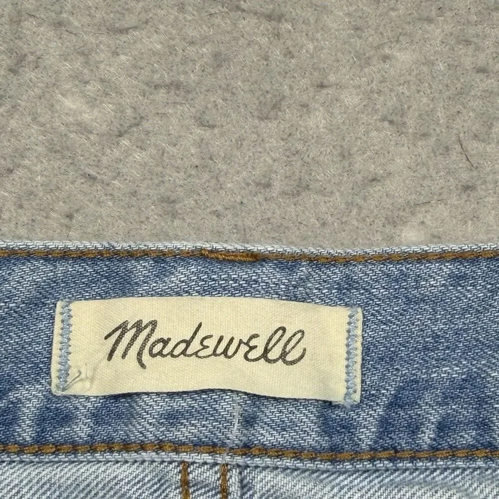 Madewell Perfect Vintage Straight Jeans Women’s 27 Stretch Medium Wash Pockets
